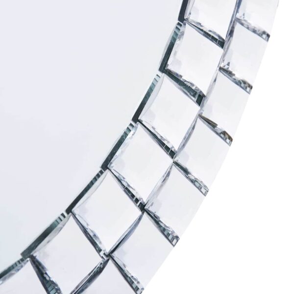 vidaXL Wall Mirror 60 cm Tempered Glass - Image 3