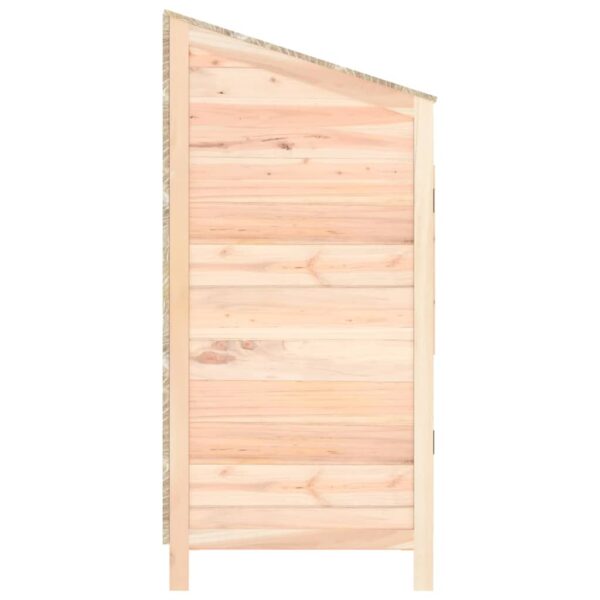 vidaXL Garden Shed 55x52x112 cm Solid Wood Fir - Image 5