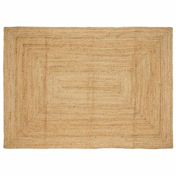 vidaXL Handmade Rug Jute Natural 160x230 cm - Image 1