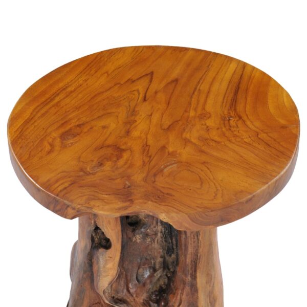 vidaXL Coffee Table 40x40 cm Solid Teak Wood - Image 3
