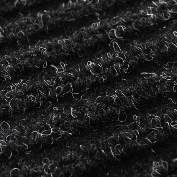 Black PVC Door Mat 90 x 120 cm - Image 6
