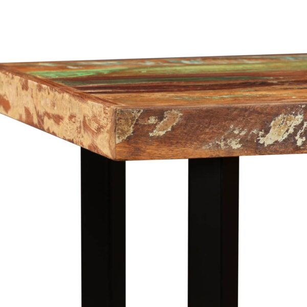 vidaXL Bar Table 120x60x107 cm Solid Reclaimed Wood - Image 5
