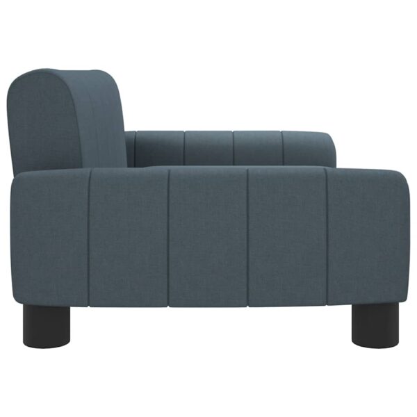 vidaXL Dog Bed Dark Grey 70x45x30 cm Fabric - Image 4