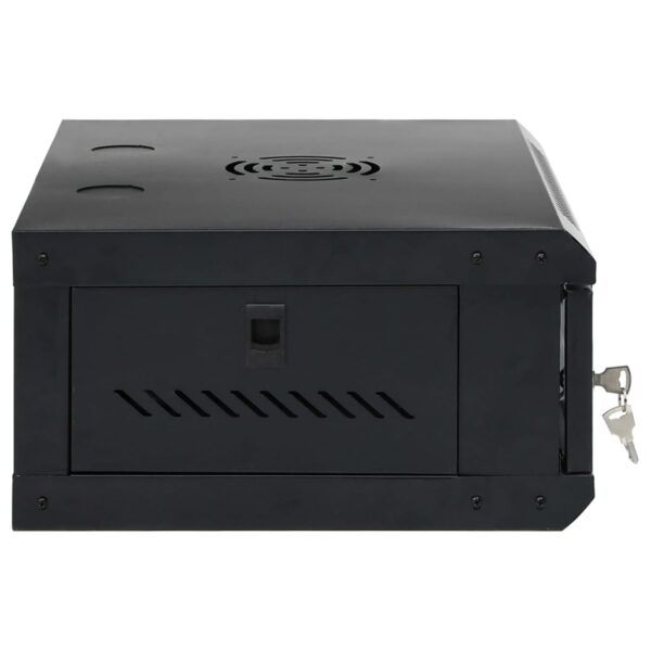 vidaXL 4U Wall Mounted Network Cabinet 19" IP20 53x40x21 cm - Image 4