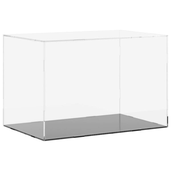 vidaXL Display Box Transparent 56x36x37 cm Acrylic - Image 2