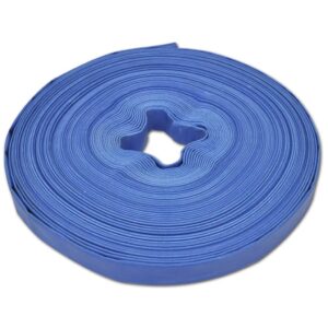 vidaXL Flat Hose 50 m 1" PVC Water Delivery