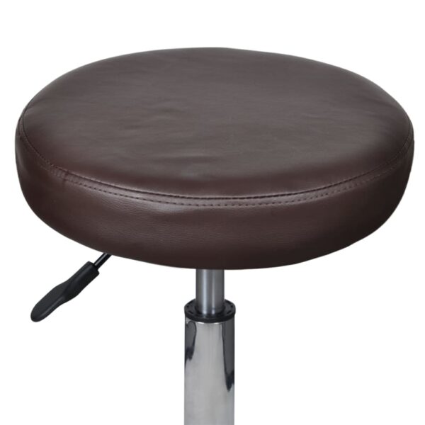 Office Stool brown - Image 2