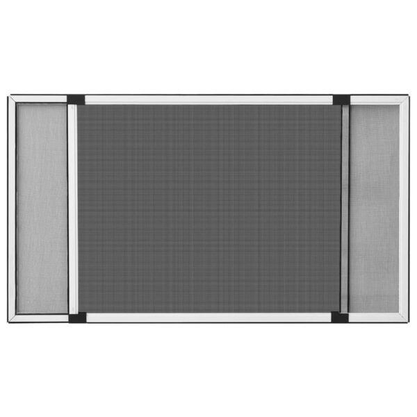 vidaXL Extendable Insect Screen for Windows White (75-143)x50 cm - Image 2