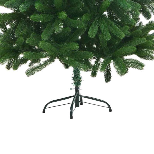 vidaXL Faux Christmas Tree 210 cm Lifelike Needles Green - Image 7