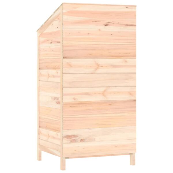 vidaXL Garden Shed 55x52x112 cm Solid Wood Fir - Image 6
