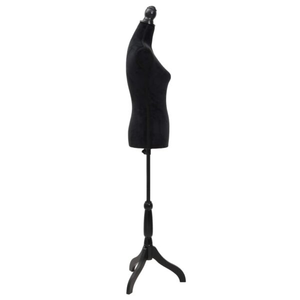 vidaXL Ladies Bust Display Black Female Dressmakers Dummy Mannequin - Image 3