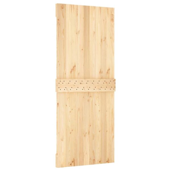 vidaXL Door NARVIK 85x210 cm Solid Wood Pine - Image 6
