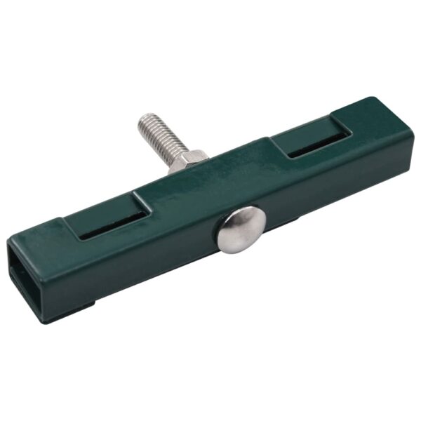 vidaXL Garden U Mat Connector 10 Sets Green - Image 3