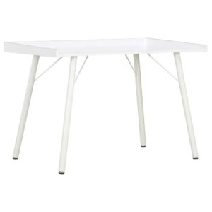 vidaXL Desk White 90x50x79 cm
