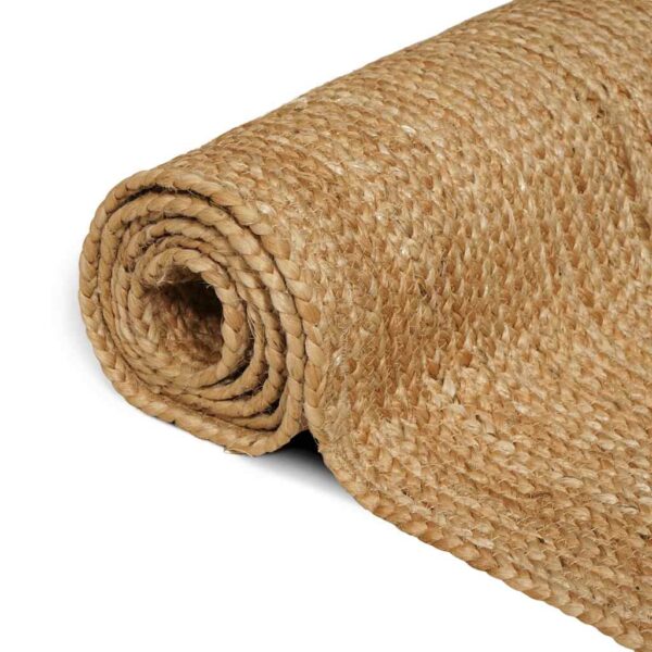 vidaXL Handmade Rug Jute Natural 160x230 cm - Image 4