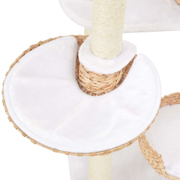 vidaXL Cat Tree with Sisal Scratching Post Seagrass - Image 5