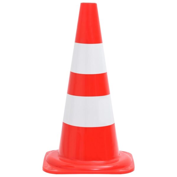 vidaXL Chain Cone Set with 10 m Chain Red and white - Image 5
