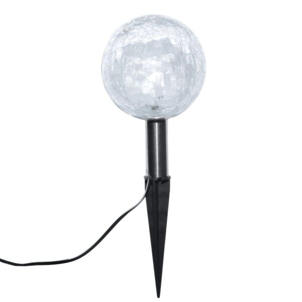 vidaXL Garden Lights 6 pcs LED with Spike Anchors & Solar Panels - Image 6