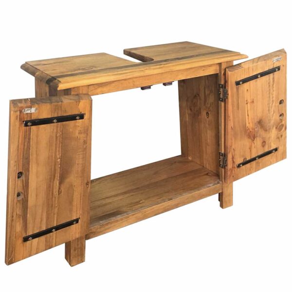 vidaXL Bathroom Furniture Set Solid Pinewood - Image 6