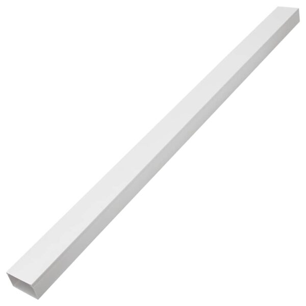 vidaXL Cable Trunking Self-Adhesive 100x60 mm 10 m PVC - Image 4