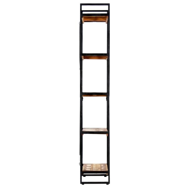 vidaXL 5-Tier Bookcase 60x30x180 cm Solid Reclaimed Wood - Image 4