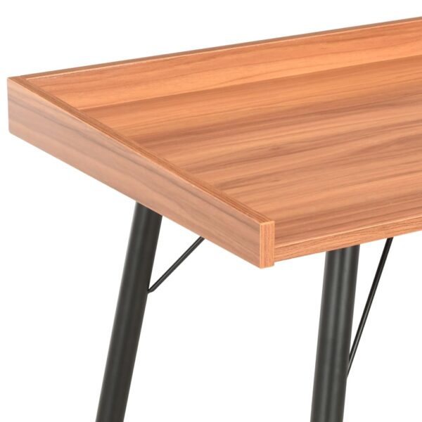 vidaXL Desk Brown 90x50x79 cm - Image 5