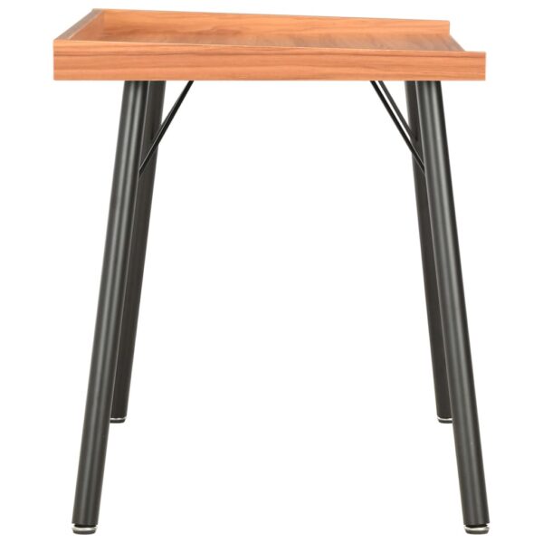 vidaXL Desk Brown 90x50x79 cm - Image 4