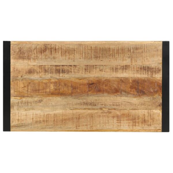 vidaXL Bar Table 110x60x110 cm Solid Mango Wood - Image 3
