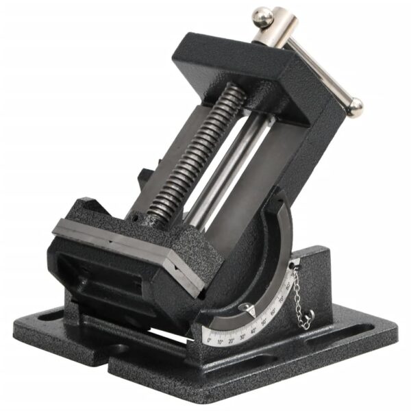 vidaXL Manually Operated Tilting Drill Press Vice 110 mm - Image 1