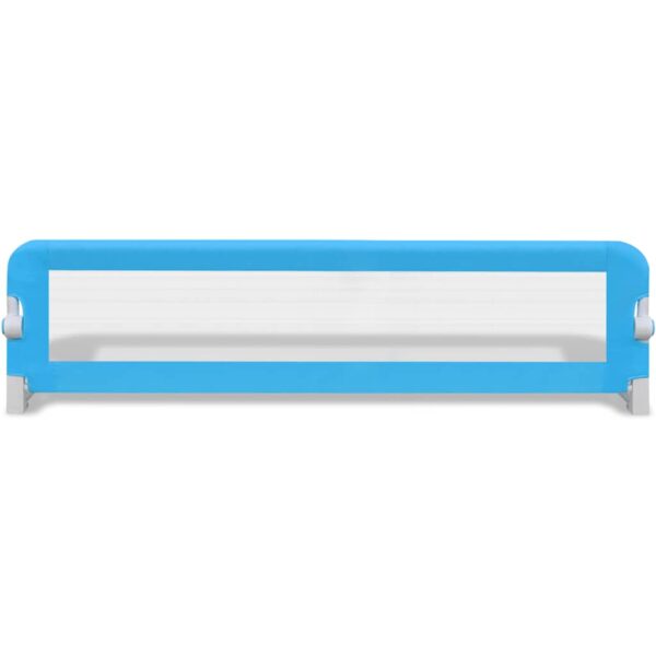 vidaXL Toddler Safety Bed Rail 2 pcs Blue 150x42 cm - Image 4
