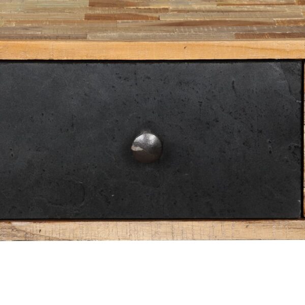 vidaXL Console Table 120x30x76 cm Solid Reclaimed Teak - Image 9