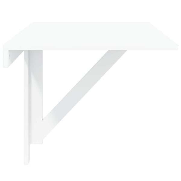 vidaXL Folding Wall Table White 100x60 cm - Image 7