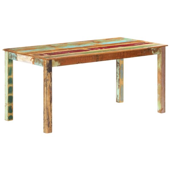 vidaXL Dining Table Solid Reclaimed Wood 160x80x76 cm - Image 10