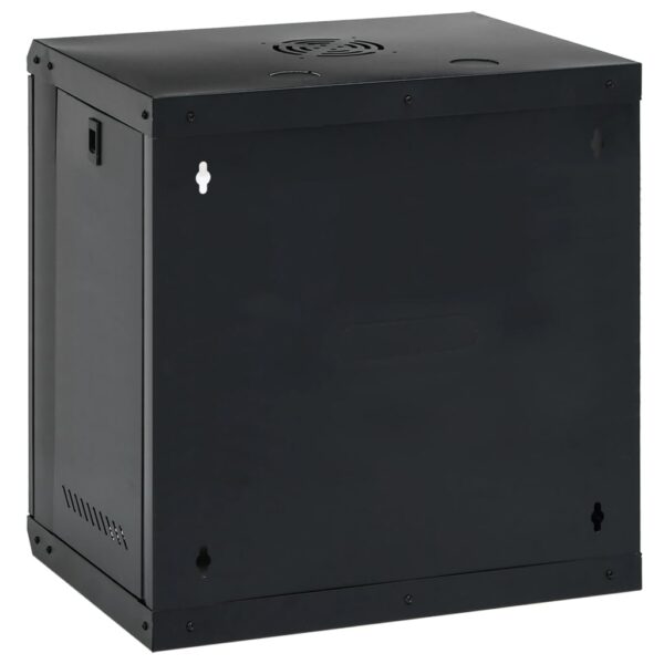 vidaXL 12U Wall Mounted Network Cabinet 19" IP20 53x40x60 cm - Image 5