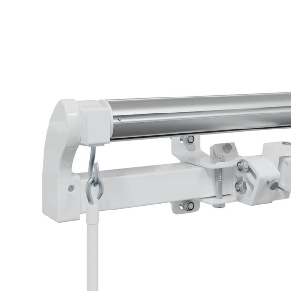 vidaXL Awning Manual White 4.5 x 3 m Metal - Image 8