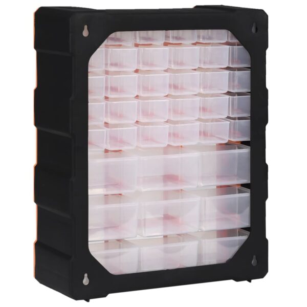 vidaXL Multi-drawer Organiser with 39 Drawers 38x16x47 cm - Image 4