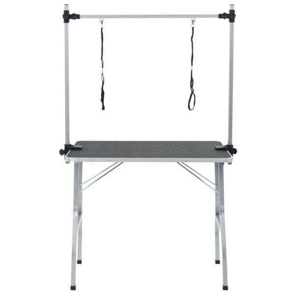 vidaXL Bath Grooming Table for Dogs 2 Loops - Image 2