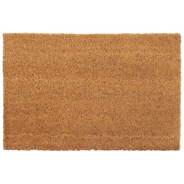vidaXL Doormats 2 pcs Coir 24 mm 40x60 cm Natural - Image 4