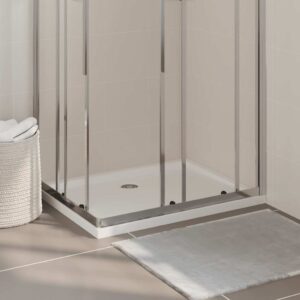 vidaXL Rectangular ABS Shower Base Tray 70x90 cm