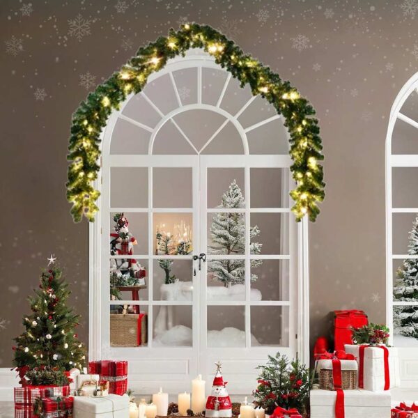 vidaXL Christmas Garland with LED Lights 20 m - Image 3