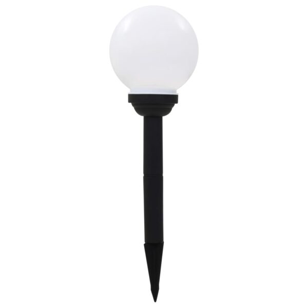 vidaXL Outdoor Solar Lamps 8 pcs LED Spherical 15 cm RGB - Image 2