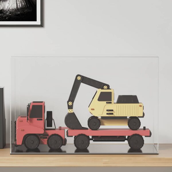 vidaXL Display Box Transparent 56x36x37 cm Acrylic - Image 1