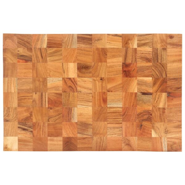 vidaXL Chopping Board 60x40x3.8 cm Solid Acacia Wood - Image 4