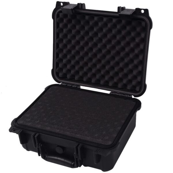 vidaXL Protective Equipment Case 35x29.5x15 cm Black - Image 3
