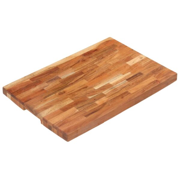 vidaXL Chopping Board 60x40x4 cm Solid Acacia Wood - Image 10