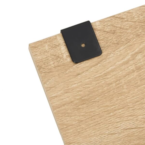 vidaXL 6 Piece Bathroom Furniture Set Oak Engineered Wood - Image 7