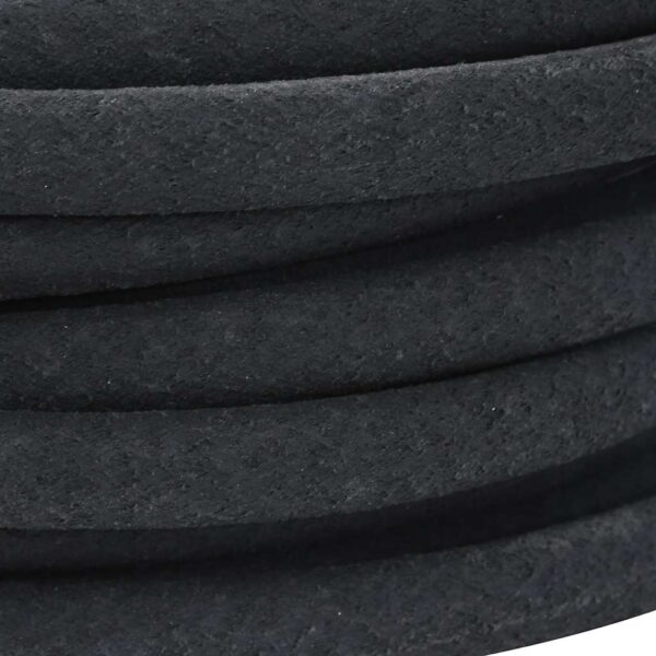 vidaXL Garden Soaker Hose Black 0.6" 10 m Rubber - Image 8