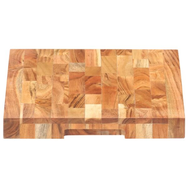 vidaXL Chopping Board 40x30x4 cm Solid Acacia Wood - Image 3