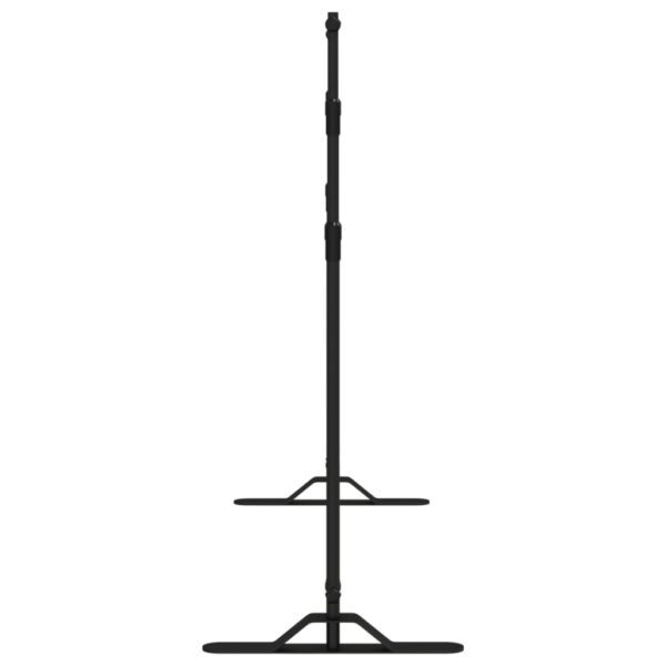 vidaXL Backdrop Stand Black 305x243 cm Steel - Image 4