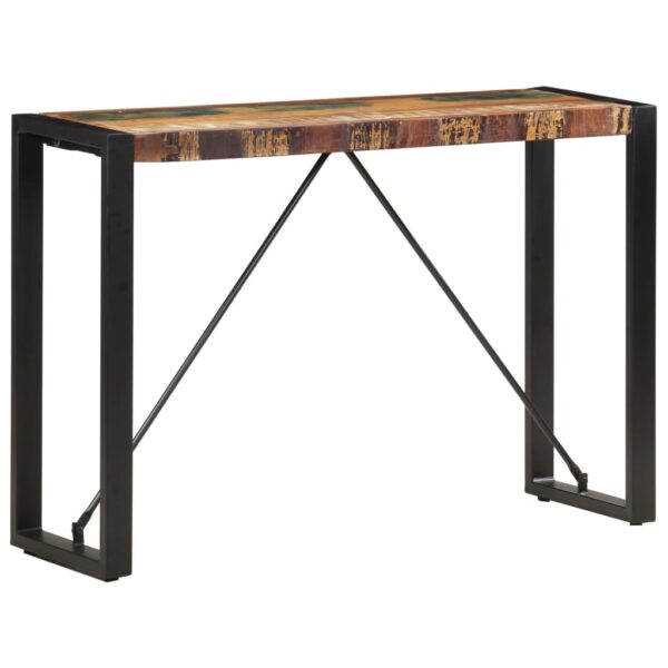 vidaXL Console Table 110x35x76 cm Solid Reclaimed Wood - Image 7